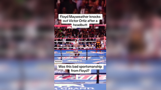 Floyd KO’s Ortiz #boxing #ko #jab #usboxing #floydmayweather #wbc #kn...