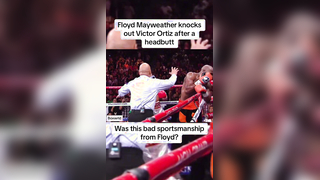 Floyd KO’s Ortiz #boxing #ko #jab #usboxing #floydmayweather #wbc #kn...