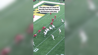 Textbook QB Draw #collegefootball #indiana #touchdown