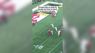 Textbook QB Draw #collegefootball #indiana #touchdown