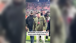 Auburn is 4-5 this season as Freeze finishes 15-19 in his three seaso...
