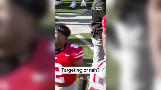 Was this targeting or nah by Caleb Downs? #cfb #collegefootball #bi...