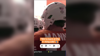Arch was hype for Texas’ first home game since Sept. 20th #cfb #col...