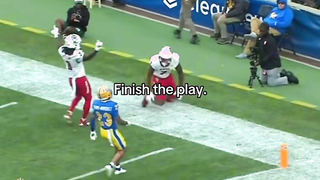 Who had the best play? #nfl #football #collegefootball #insane #fyp