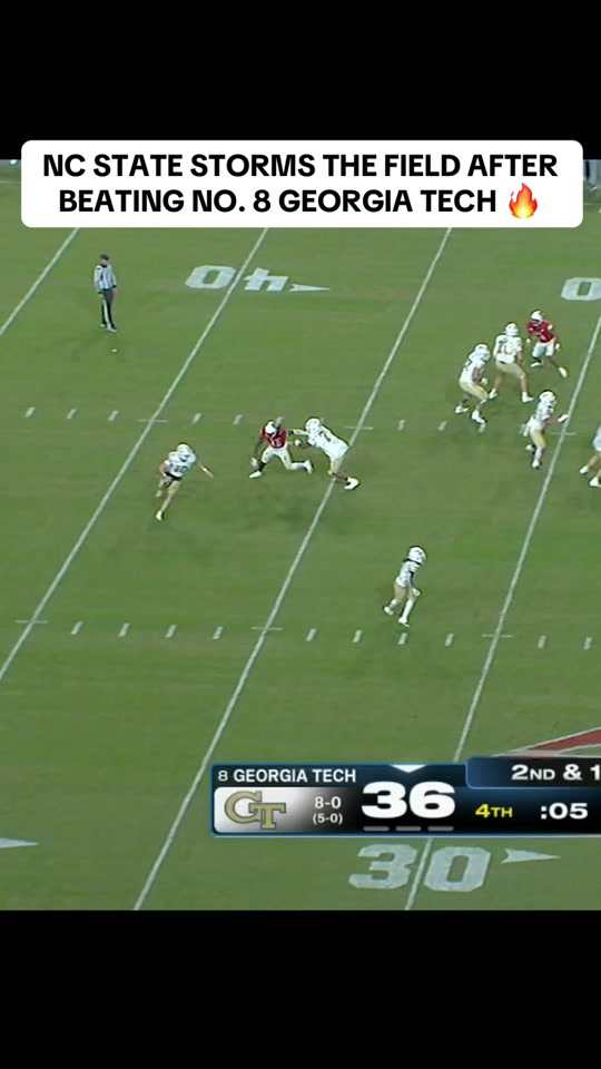 @ACCNetwork #collegefootball #ncstate #georgiatech #cfb #football