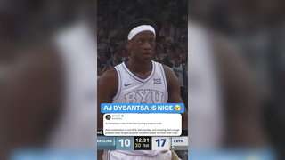 Fill in the blank: AJ Dybantsa is the best college scoring prospect s...