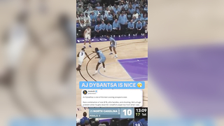 Fill in the blank: AJ Dybantsa is the best college scoring prospect s...