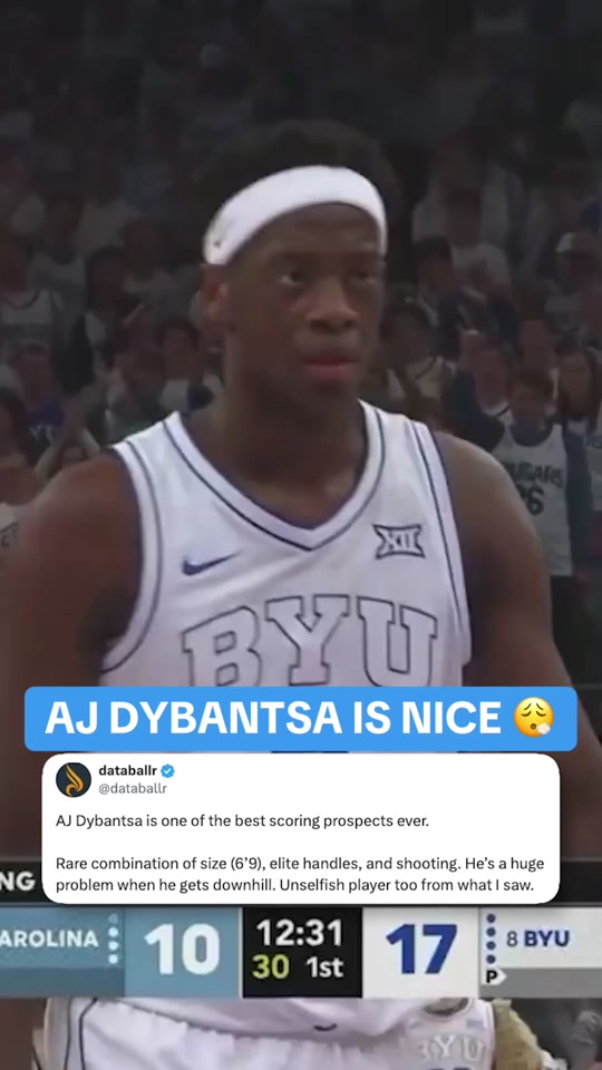 Fill in the blank: AJ Dybantsa is the best college scoring prospect s...