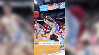 Via (@CarolinaBlitz) POSTER ALERT #dunk #fyp #uncbasketball #tren...