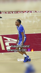 I love how fun Isaiah has hooping #isaiahevans #duke #slamu #colleg...