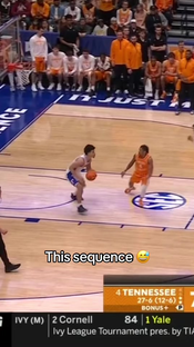 Was not expecting this to end with an alley-oop #collegebasketball...