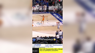 Was not expecting this to end with an alley-oop #collegebasketball...