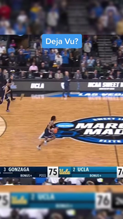 Deja Vu? #cbb #collegebasketball #marchmadness #gamewinner #gonzaga
