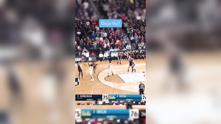 Deja Vu? #cbb #collegebasketball #marchmadness #gamewinner #gonzaga