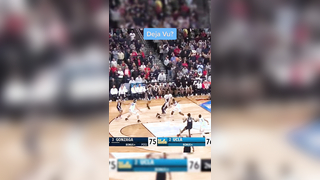 Deja Vu? #cbb #collegebasketball #marchmadness #gamewinner #gonzaga