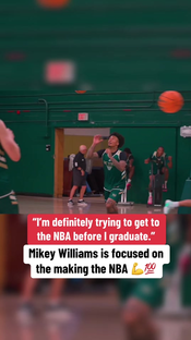 Sacramento State’s Mikey Williams has his eyes set on making the leag...