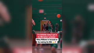 Sacramento State’s Mikey Williams has his eyes set on making the leag...
