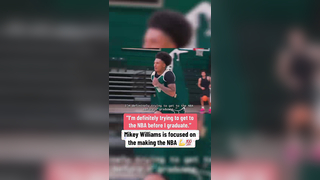 Sacramento State’s Mikey Williams has his eyes set on making the leag...
