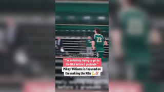 Sacramento State’s Mikey Williams has his eyes set on making the leag...