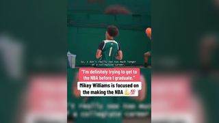 Sacramento State’s Mikey Williams has his eyes set on making the leag...