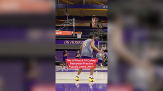 You’d be surprised how simple college basketball practices really are...