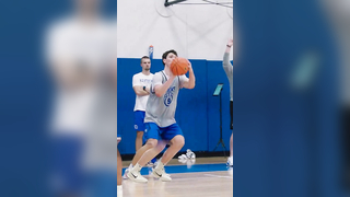 Preparing for the big moments. @trent noah #collegebasketball #bbn #...