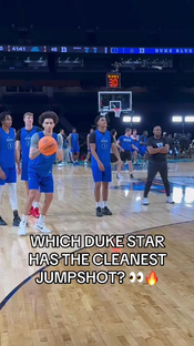 These jumpshots are clean ‍ #duke #cooperflagg #basketball #colleg...