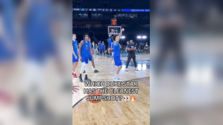 These jumpshots are clean ‍ #duke #cooperflagg #basketball #colleg...