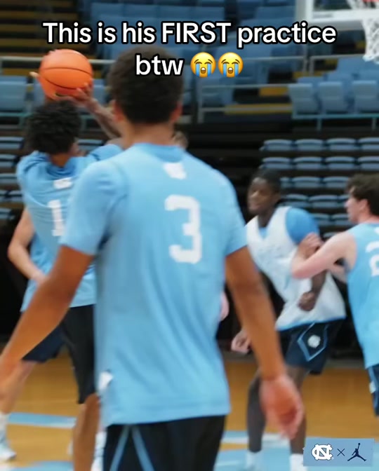 Luka is so tuff mane #unctarheels #uncbasketball #collegebasketball