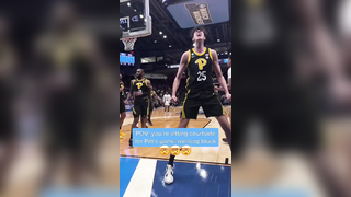 This block was CLUTCH #marchmadness #studentsection #mbb #collegeba...