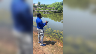 Fishing Is my new sport #fyp #viral #fishtok