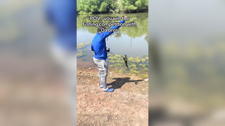 Fishing Is my new sport #fyp #viral #fishtok