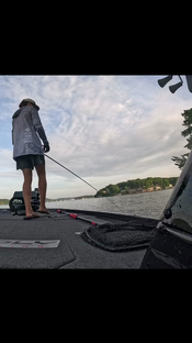 Fish was easily a 6-8 pounder love when this happens #bassfishing #...