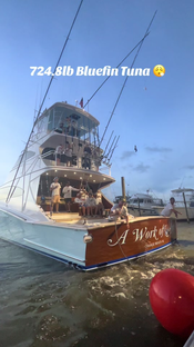 A Work of Art brought in a massive Bluefin Tuna at the 2024 OBBC! #...