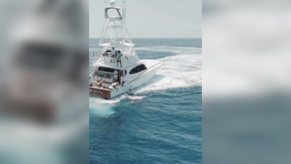 Bucket list item: capturing a blue marlin jumping at the Walkers Ca...