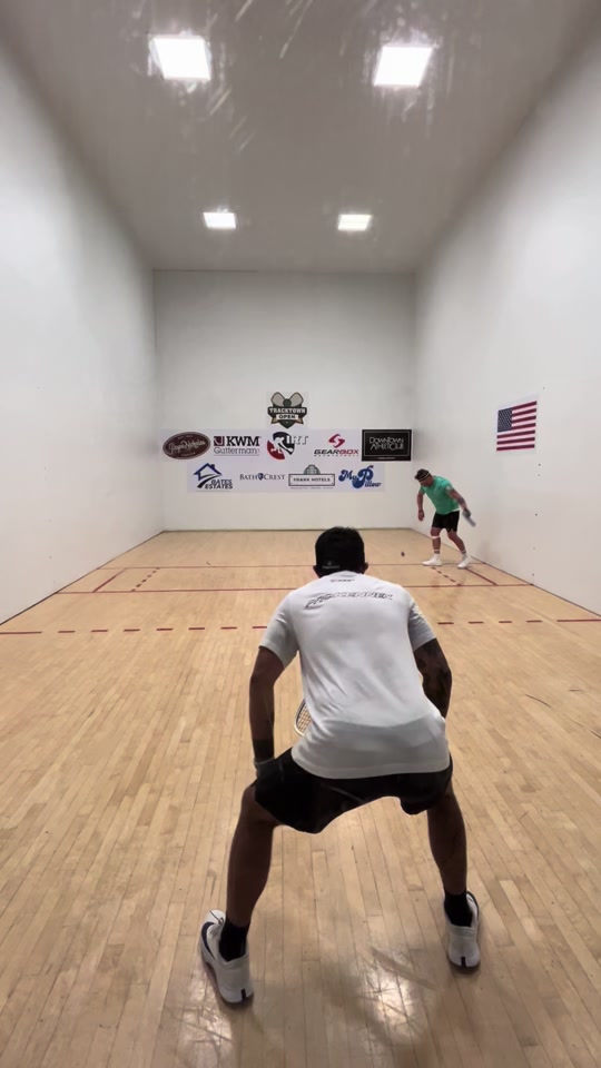 Pretty, oh so pretty #RacquetballReturns