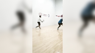 Last Sunday's GSO final was INSANITY #RacquetballReturns