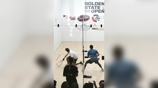 Last Sunday's GSO final was INSANITY #RacquetballReturns