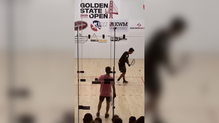 Moscoso vs. Flores → speed, power, and shot-making on full display. ...
