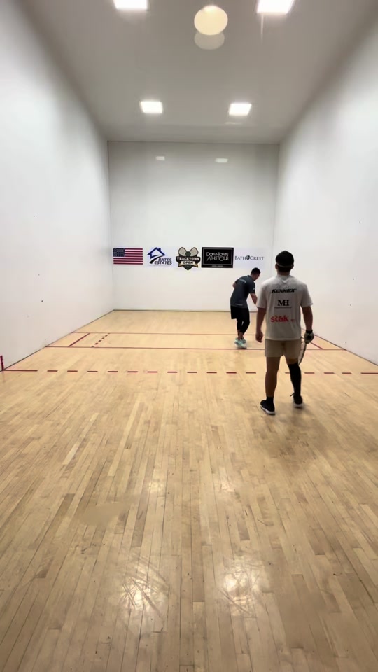 Gastelum leaving it all on the court! It’s not over til it’s over....