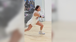 Close up on Ivanna Balderrama ?? XXXV IRF World Junior Racquetball Ch...