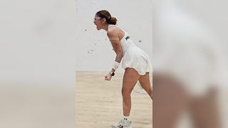 Close up on Ivanna Balderrama ?? XXXV IRF World Junior Racquetball Ch...