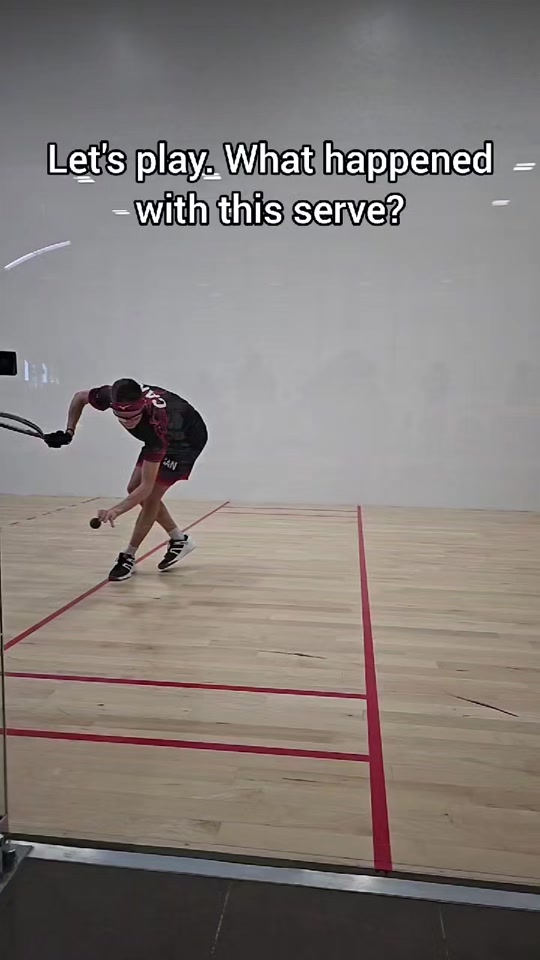 Do you know the serving rules of racquetball?