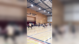 best volleyball set i did at mens netball nationals #netball #mensn...