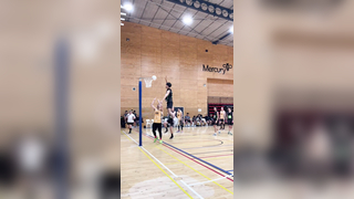 best volleyball set i did at mens netball nationals #netball #mensn...