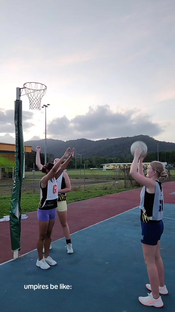 The struggle of being GD.. #netballinparadise #fyp