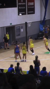 Through court attack be like #netball #netballsuperleague #manchest...