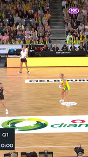 Quick thinkin' from Sophie #netball #skill #sports