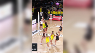 Quick thinkin' from Sophie #netball #skill #sports