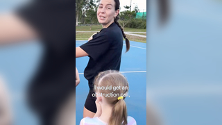 Ruby Bakewell-Doran on keeping 3 ft and having big hands over to pres...